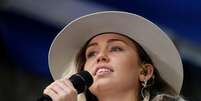 Cantora Miley Cyrus participa de programa da emissora NBC em Nova York
26/05/2017 REUTERS/Brendan McDermid  Foto: Reuters