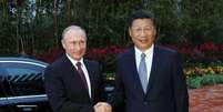 Vladmir Putin e Xi Jinping  Foto: Reuters