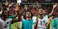 Arábia Saudita garantiu vaga no Mundial (Foto: Divulgação)  Foto: Lance!