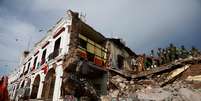 O terremoto da última sexta é considerado o mais forte do México desde 1932   Foto: Reuters