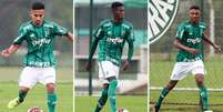 Alan, Vitão e Luan jogando pelo Palmeiras. Eles vão disputar a Copa sub-17 (Foto: Fabio Menotti)  Foto: Lance!