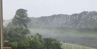 Tempestade em Weston  Foto: BBC News Brasil