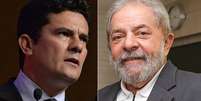 Moro e Lula, personagens cativos no telejornalismo: tratamento às vezes novelesco a uma interminável trama jurídica.  Foto: BBCBrasil.com e Ricardo Stuckert/Instituto Lula