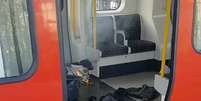 Bomba caseira que explodiu dentro de vagão do metrô de Londres, deixando 22 feridos 15/09/2017 SYLVAIN PENNEC/via REUTERS  Foto: Reuters