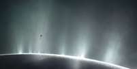Cassini confirmou existência de oceano em Enceladus, e cientistas acreditam que satélite tem potencial para abrigar vida. Foto: Nasa   Foto: BBC News Brasil