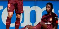Dembélé sofre lesão em jogo contra o Getafe
16/9/2017    REUTERS/Paul Hanna  Foto: Reuters
