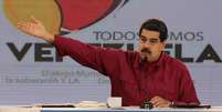 Presidente da Venezuela, Nicolás Maduro, faz discurso semanal em Caracas
17/109/2017 Divulgação Palácio de Miraflores via REUTERS  Foto: Reuters