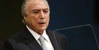 Temer em discurso na Assembleia-Geral da ONU
  19/9/2017    REUTERS/Shannon Stapleton  Foto: Reuters