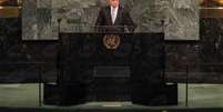 O presidente Michel Temer faz o discurso de abertura da 72ª Assembleia Geral da ONU - Beto Barata/PR  Foto: Agência Brasil