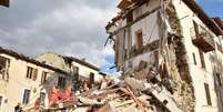 Terremoto en Arquata del Tronto, en Italia, en 2016  Foto: BBC News Brasil