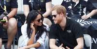 Príncipe Harry e namorada, a atriz Meghan Markle, assistem partida de tênis para cadeirantes em Toronto
25/09/2017 REUTERS/Mark Blinch  Foto: Reuters