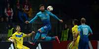 BATE Borisov x Arsenal  Foto: MAXIM MALINOVSKY / AFP / LANCE!