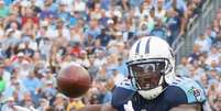 Delanie Walker recebe ameaças após apoiar protestos dos jogadores da NFL AFP  Foto: Lance!