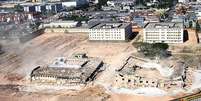 São Paulo – Em 2002, após 46 anos de funcionamento, o complexo penitenciário do Carandiru começou a ser demolido   Foto: Agência Brasil