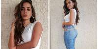 Anitta com a cal&ccedil;a vazada (Fotos: Reprodu&ccedil;&atilde;o/Instagram/@anitta)  Foto: Elas no Tapete Vermelho