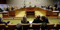 General view of a session of the Supreme Court to decide whether judge Edson Fachin continues as rapporteur for JBS and can approve ratification agreements, in Brasilia, Brazil June 22, 2017. REUTERS/Ueslei Marcelino  Foto: Reuters