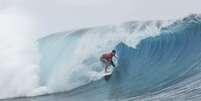 Gabriel Medina é bicampeão da etapa da França @WSL / Kelly Cestari  Foto: Lance!