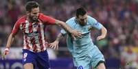 Veja imagens de Atlético de Madrid e Barcelona  Foto: Javier Soriano / AFP / LANCE!