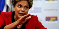 Ex-presidente Dilma Rousseff durante entrevista coletiva em Montevidéu
04/11/2016 REUTERS/Andres Stapff  Foto: Reuters