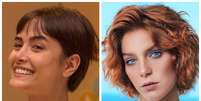 Maria Casadevall e Isabella Santoni mudam cabelos (Fotos: Bruno Melero/AgNews - Instagram/Reprodução)  Foto: Elas no Tapete Vermelho