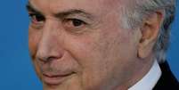 Presidente Michel Temer durante cerim&ocirc;nia em Bras&iacute;lia
17/10/2017 REUTERS/Ueslei Marcelino  Foto: Reuters