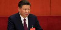 Presidente da China, Xi Jinping, durante pronunciamento em congresso, em Pequim 18/10/2017 REUTERS/Aly Song  Foto: Reuters