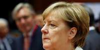 Chanceler da Alemanha, Angela Merkel, durante cúpula da União Europeia em Bruxelas 20/10/2017 REUTERS/Dario Pignatelli  Foto: Reuters