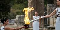 Cerimônia para acender chama da Olimpíada de Inverno de Pyeongchang 2018, em Olímpia, na Grécia 24/10/2017 REUTERS/Alkis Konstantinidis   Foto: Reuters