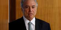 Presidente Michel Temer chega para cerim&ocirc;nia no Pal&aacute;cio do Planalto em Bras&iacute;lia
26/10/2017 REUTERS/Adriano Machado  Foto: Reuters