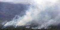 Instituto Nacional de Pesquisas Espaciais diz que há 57 focos de risco de fogo no Parque Nacional da Chapada dos Veadeiros. Incêndio está controlado        Foto: Agência Brasil