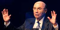Ministro da Fazenda, Henrique Meirelles, discursa durante evento em S&atilde;o Paulo
02/10/2017 REUTERS/Paulo Whitaker  Foto: Reuters