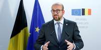 Primeiro-ministro da B&eacute;lgica, Charles Michel, durante coletiva de imprensa em Bruxelas  19/10/2017 REUTERS/Francois Lenoir  Foto: Reuters