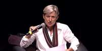 Judith Butler em palestra no Sesc em 2015  Foto: BBC News Brasil