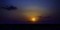 Eclipse anular  Foto: BBC News Brasil