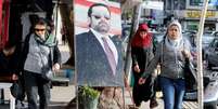 Foto de Saad Hariri em Beirute: sua renúncia, ainda não esclarecida, levou apreensão a toda a região   Foto: BBC News Brasil
