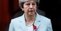 Premiê Theresa May deixa gabinete em Londres 
 30/10/2017    REUTERS/Peter Nicholls  Foto: Reuters