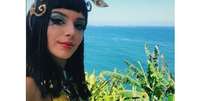 Giovanna Lancellotti, de "Tudo Por Um Pop Star", posta foto vestida de Cleópatra e é comparada com Katy Perry!  Foto: Instagram / PureBreak