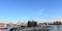 Submarino argentino ARA San Juan, que está desaparecido  Foto: Agência Brasil