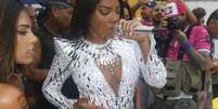 Ludmilla, com inflamação na garganta, passa bem após show na 17ª Parada do Orgulho LGBT  Foto: Divulgação, Fred Pontes / PurePeople