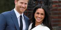 Príncipe Harry posa com Meghan Markle em Kensington Palace, Londres
  27/11/2017     REUTERS/Toby Melville  Foto: Reuters