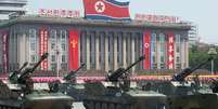 O exército da Coreia do Norte seria o quarto maior do mundo  Foto: Getty Images / BBC News Brasil