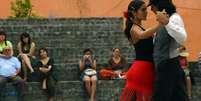 Em vez de boliche, um clube de tango. Cortesia do lunfardo  Foto: Getty Images / BBC News Brasil