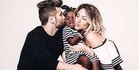 Bruno Gagliasso e Giovanna Ewbank se emocionam ao comentar ataque racista sofrido por T&iacute;ti, em 3 de dezembro de 2017  Foto: Divulga&ccedil;&atilde;o, Instagram / Giovanna Ewbank / PurePeople