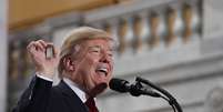 Presidente Trump faz discurso em Salt Lake City
 4/12/2017    REUTERS/Kevin Lamarque  Foto: Reuters