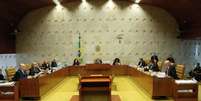 Plenário do Supremo Tribunal Federal (STF) durante sessão para julgamento sobre imunidade parlamentar de deputados estaduais   Foto: Agência Brasil