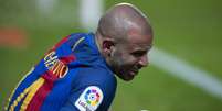 Mascherano está no Barcelona desde 2010 (Foto: JORGE GUERRERO / AFP)  Foto: Lance!