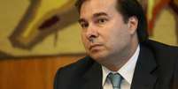 Presidente da C&acirc;mara dos Deputados, Rodrigo Maia, durante reuni&atilde;o em Bras&iacute;lia 
17/10/2017 REUTERS/Adriano Machado  Foto: Reuters