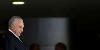Temer no Pal&aacute;cio do Planalto  Foto: Adriano Machado / Reuters
