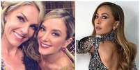 Ana Hickmann. Tici Pinheiro e Sabrina Sato no programa "Fam&iacute;lia Record" (Fotos: Reprodu&ccedil;&atilde;o/Instagram)  Foto: Elas no Tapete Vermelho