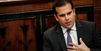 Governador de Porto Rico Ricardo Rossello durante entrevista em Nova York
 2/11/2017    REUTERS/Brendan McDermid  Foto: Reuters